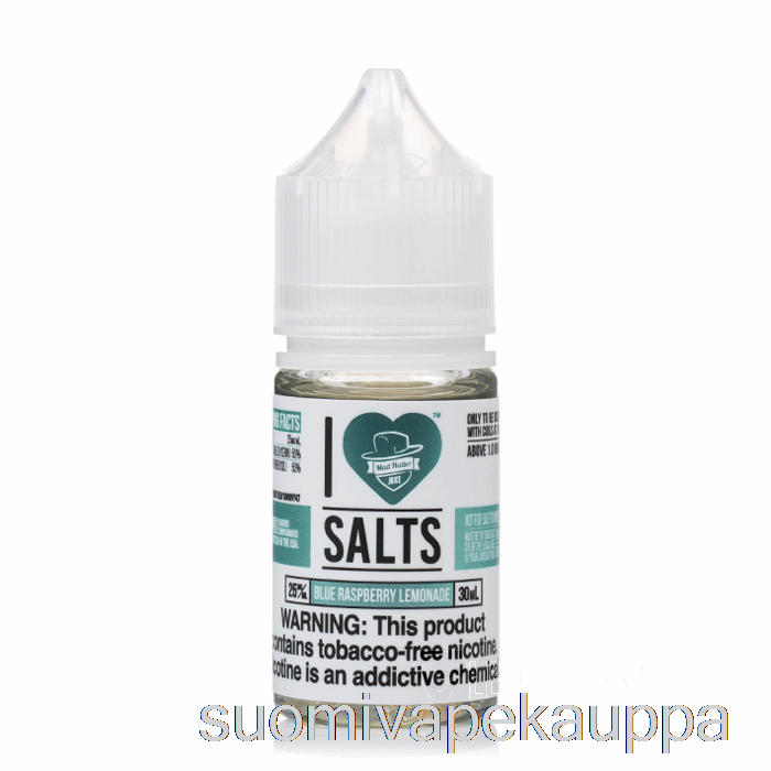 Vape Box Sininen Vadelma Limonadi - Rakastan Suoloja - 30ml 50mg